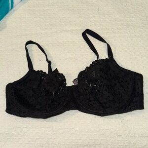 Elegant Black Lace Bra